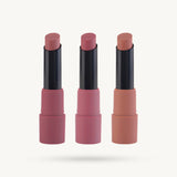 Mars Matte Lipsticks Box | Set of 3 Peaches And Nudes 02|9.6 gms|MRP 447