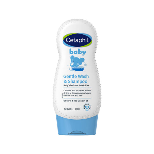 Cetaphil Baby Gentle Wash & Shampoo|230ml|MRP 829