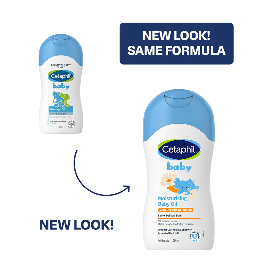 Cetaphil Baby Moisturising Baby Oil|200ml|MRP 749