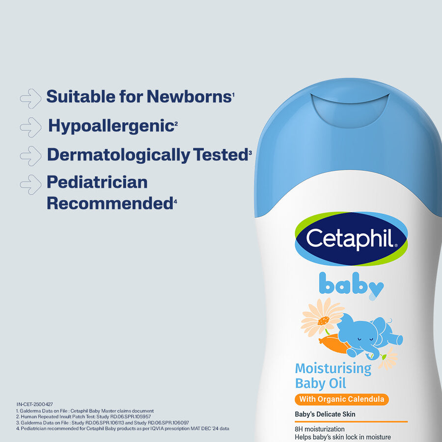 Cetaphil Baby Moisturising Baby Oil|200ml|MRP 749