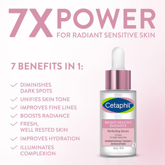Cetaphil Bright  Healthy Radiance Perfecting Serum|30ml|MRP 2299