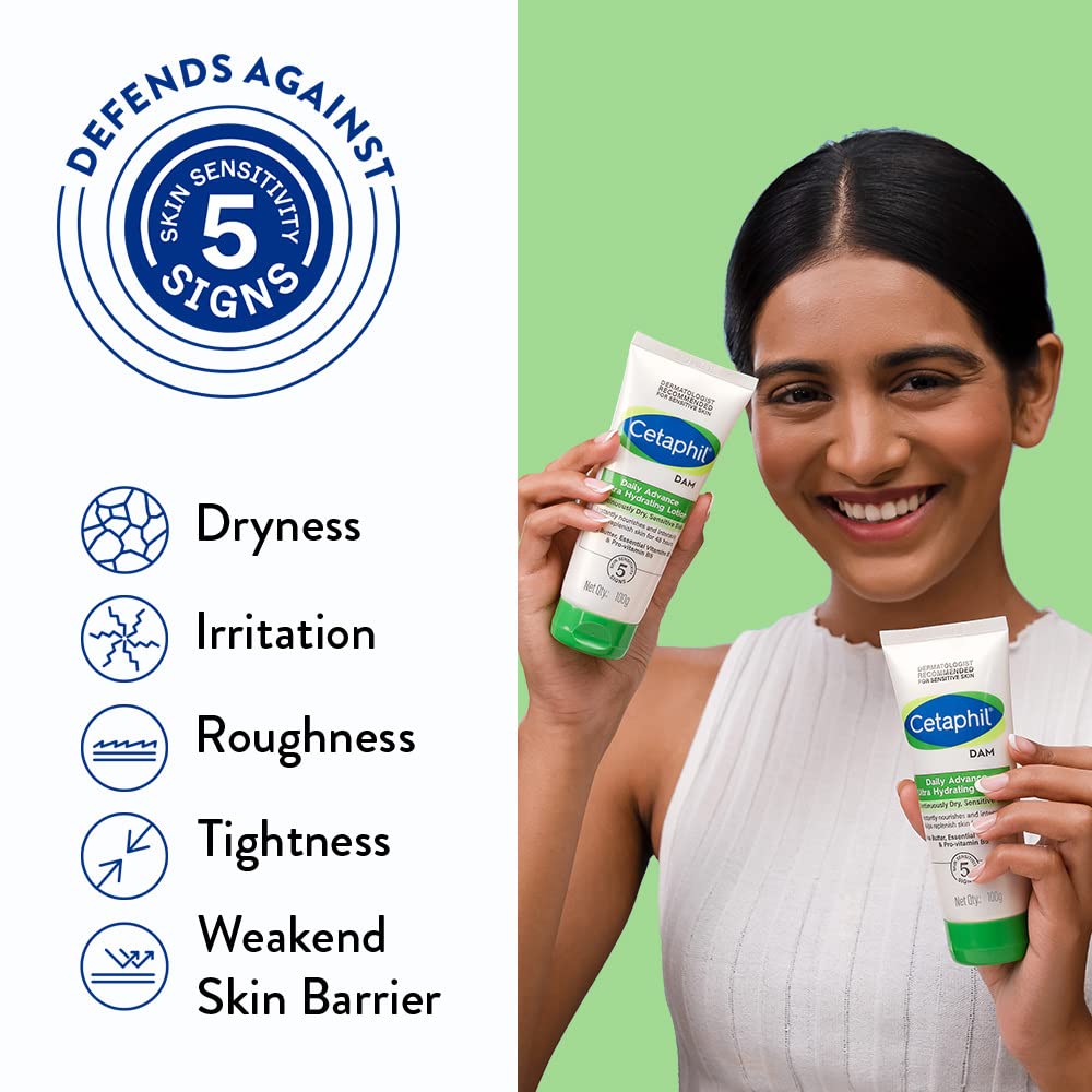 Cetaphil DAM Daily Advance Ultra Hydrating Lotion|100gms|MRP 699