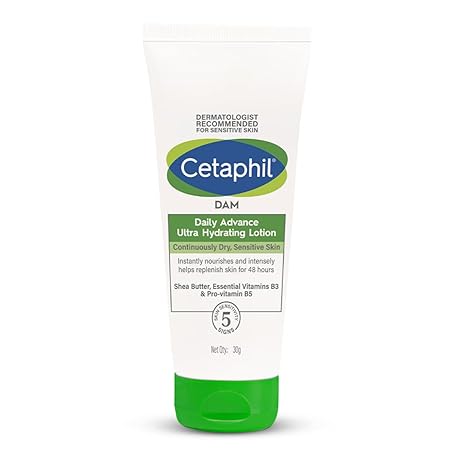 Cetaphil DAM Daily Advance Ultra Hydrating Lotion|30gms|MRP 279