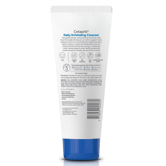 Cetaphil Daily Exfoliating Cleanser|178ml|MRP 930