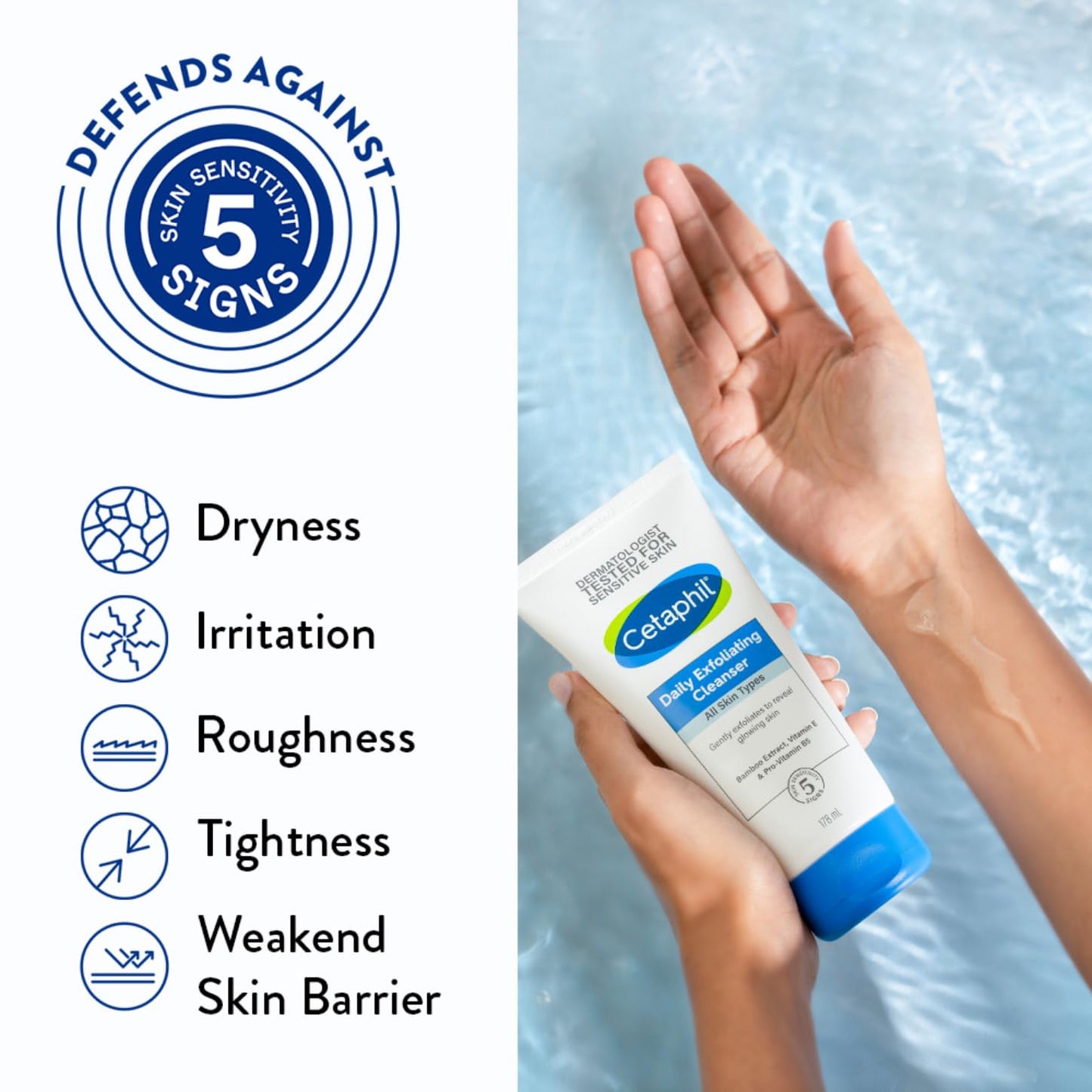 Cetaphil Daily Exfoliating Cleanser|178ml|MRP 930