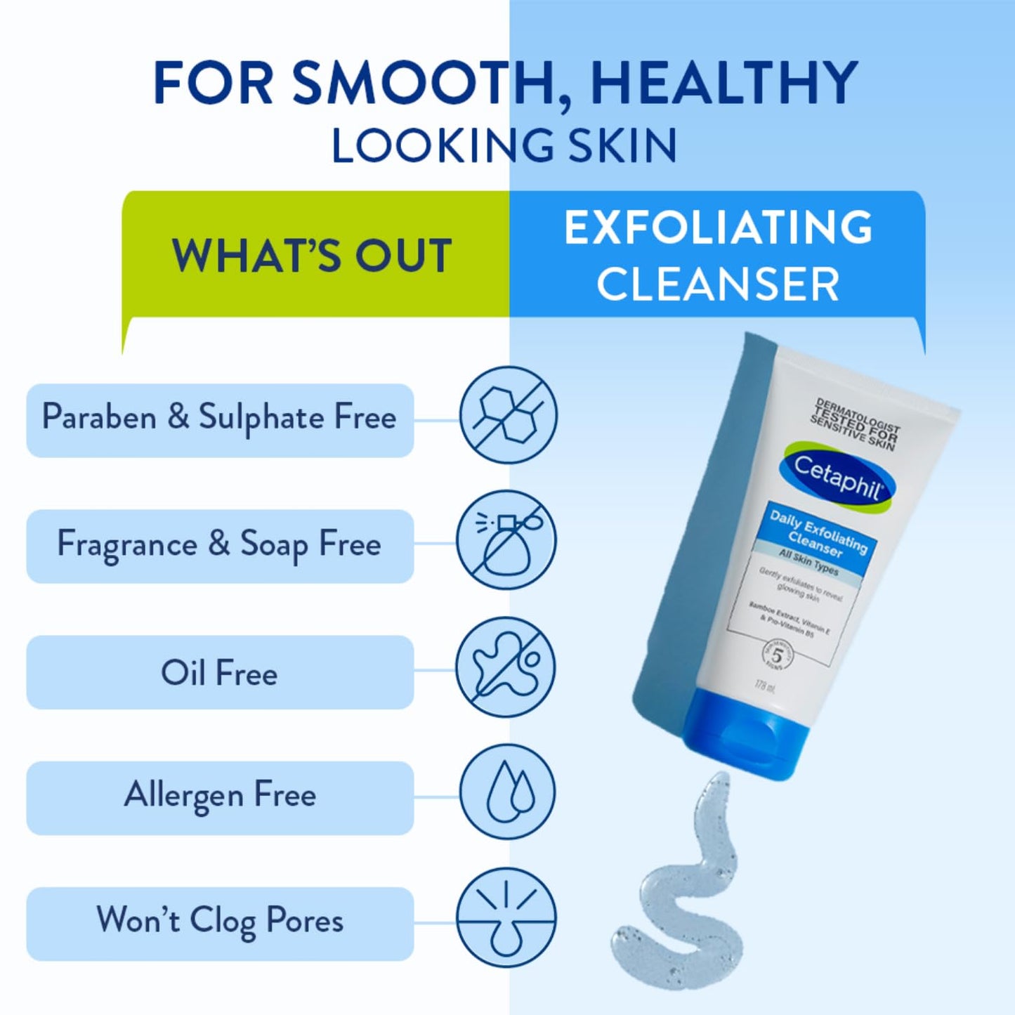 Cetaphil Daily Exfoliating Cleanser|178ml|MRP 930