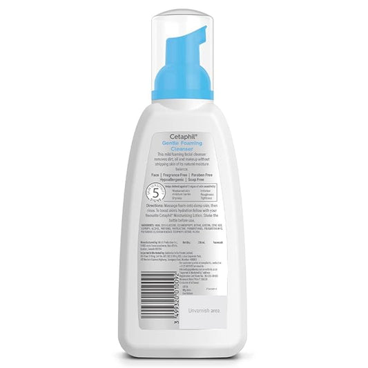 Cetaphil Gentle Foaming Face Cleanser|236ml|MRP 1050