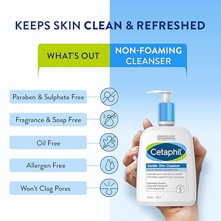 Cetaphil Gentle Skin Cleanser|500ml|MRP 1159