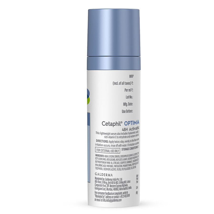 Cetaphil Optimal Hydration 48H Activation Serum|30ml|MRP 849