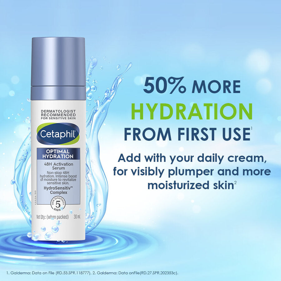 Cetaphil Optimal Hydration 48H Activation Serum|30ml|MRP 849