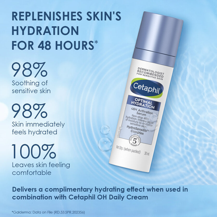 Cetaphil Optimal Hydration 48H Activation Serum|30ml|MRP 849