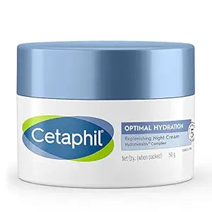 Cetaphil Optimal Hydration Replenishing Night Cream|50gms|MRP 1299