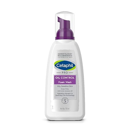Cetaphil PRO Oil Control Foam Face Wash|236ml|MRP 1050