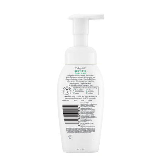 Cetaphil Soothing Foam Wash|200ml|MRP 1399
