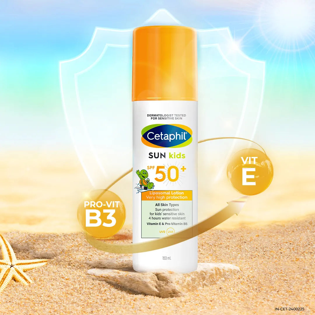 Cetaphil Sun Kids SPF 50+ Liposomal Lotion|150ml|MRP 2177