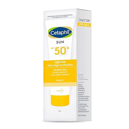 Cetaphil Sun SPF 50+ Light Gel Sunscreen|50ml|MRP 1182