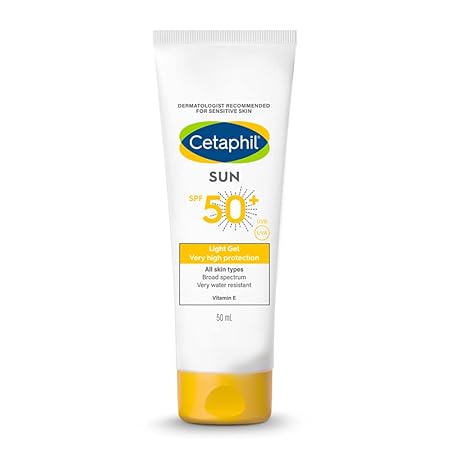 Cetaphil Sun SPF 50+ Light Gel Sunscreen|50ml|MRP 1182