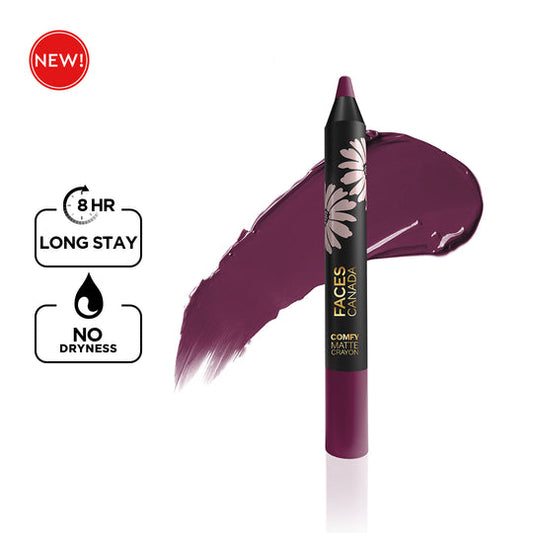 Faces Canada Comfy Matte Crayon � Hangover 12|2.8 gms|MRP 399