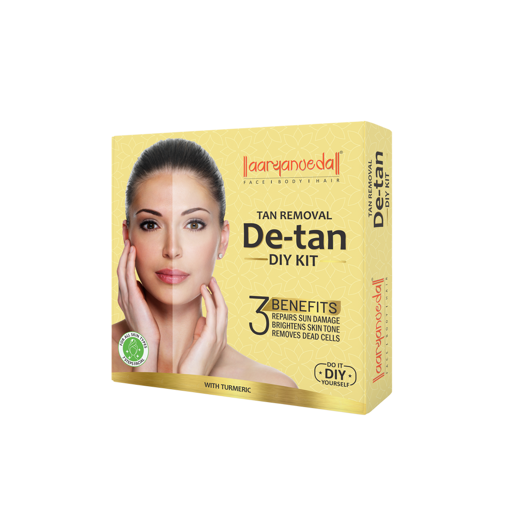 Aaryanveda Tan Removal De-Tan Diy Kit|45 ml|MRP 150