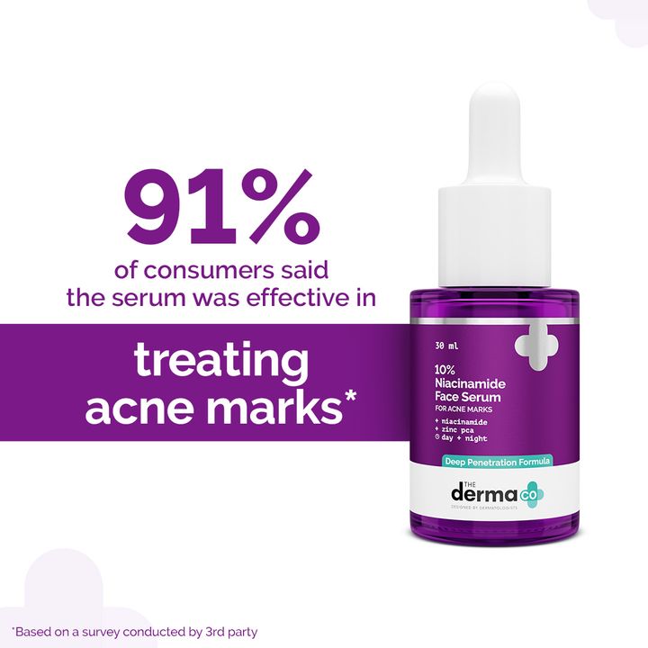 Derma Co. 10% Niacinamide Face Serum|30ml|MRP 599