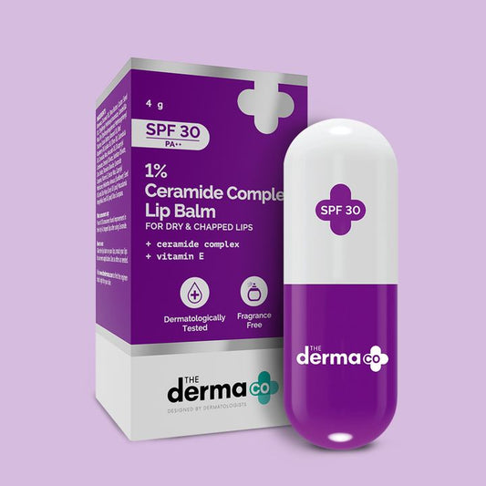 Derma Co. 1% Ceramind Complex Lip Balm|4gms|MRP 329