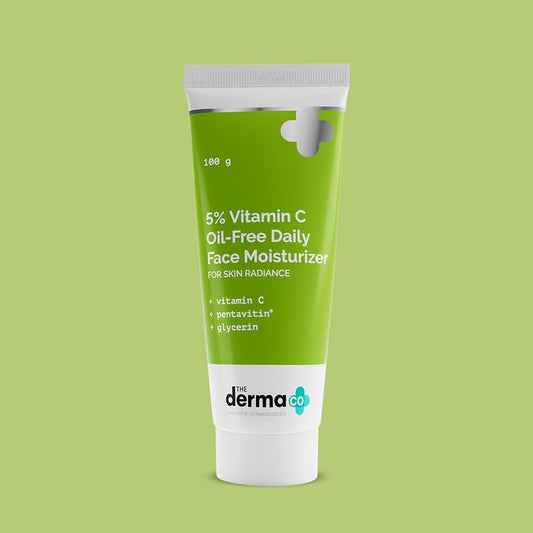 Derma Co. 5% Vitamin C Face Moisturizer|100gms|MRP 349