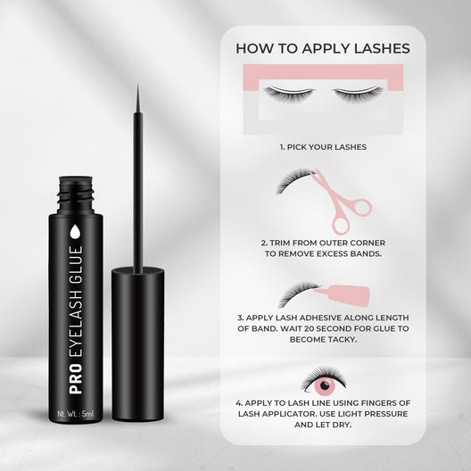 Swiss Beauty Eyelash Glue 01 Black|5 ml|MRP 269