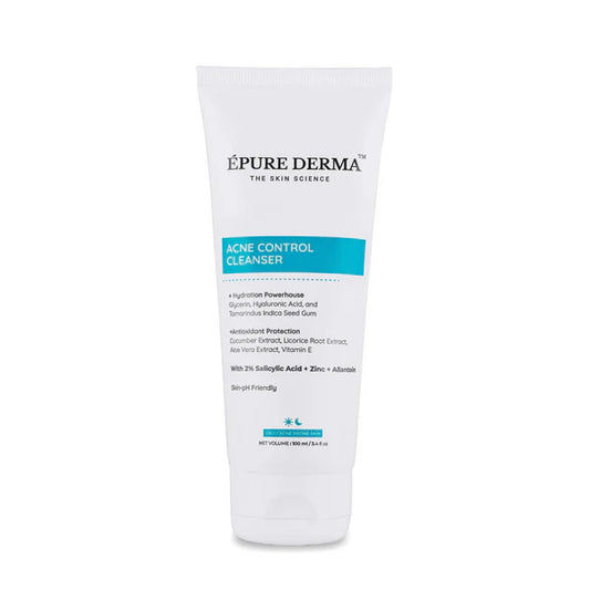 Epure Derma Acne Control Cleanser|100ml|MRP 449