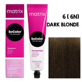 Martix SoColor 6 6N (Dark Blonde)|90 ml|MRP 395