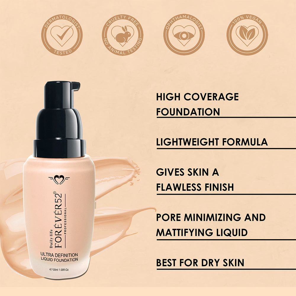 Daily Life Forever52 Ultra Definition Liquid Foundation Parlines-FLF006|30 ml|MRP 1099