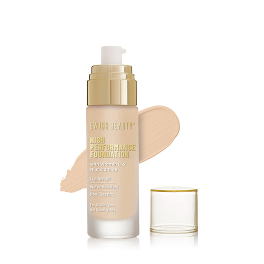Swiss Beauty High Performance Foundation 03 Natural-Beige|55 gms|MRP 429