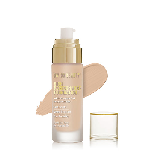 Swiss Beauty High Performance Foundation 05 Classic-Ivory|55 gms|MRP 429