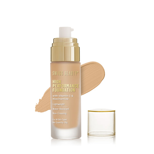 Swiss Beauty High Performance Foundation 07 Natural Buff|55 gms|MRP 429
