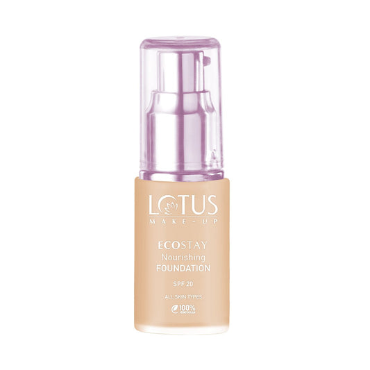 Lotus Make-Up Ecostay Nourishing Foundation, liquid foundation, Royal Pearl shade