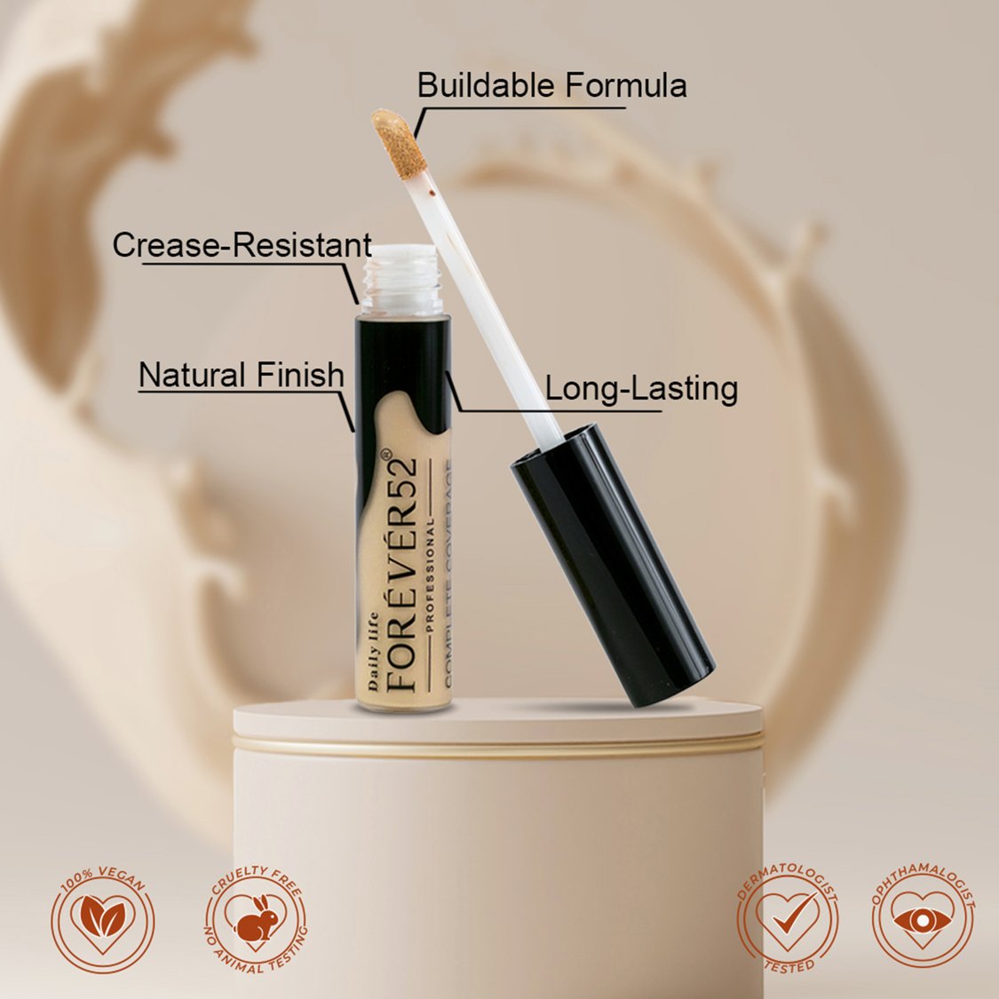 Forever 52 Concealer Cov 001 Vanilla|10 gms|MRP 599