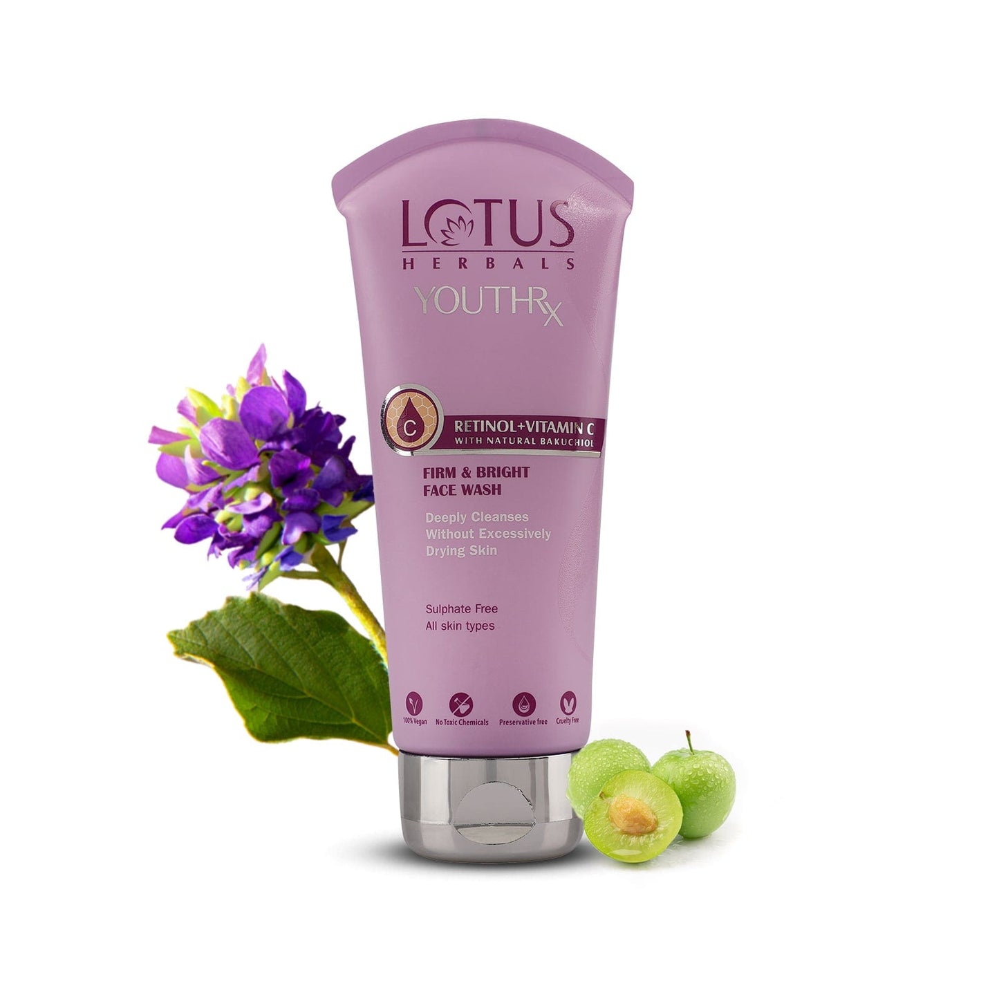 Lotus Herbals YouthRx Firm & Bright Facewash, face wash, creamy gel texture