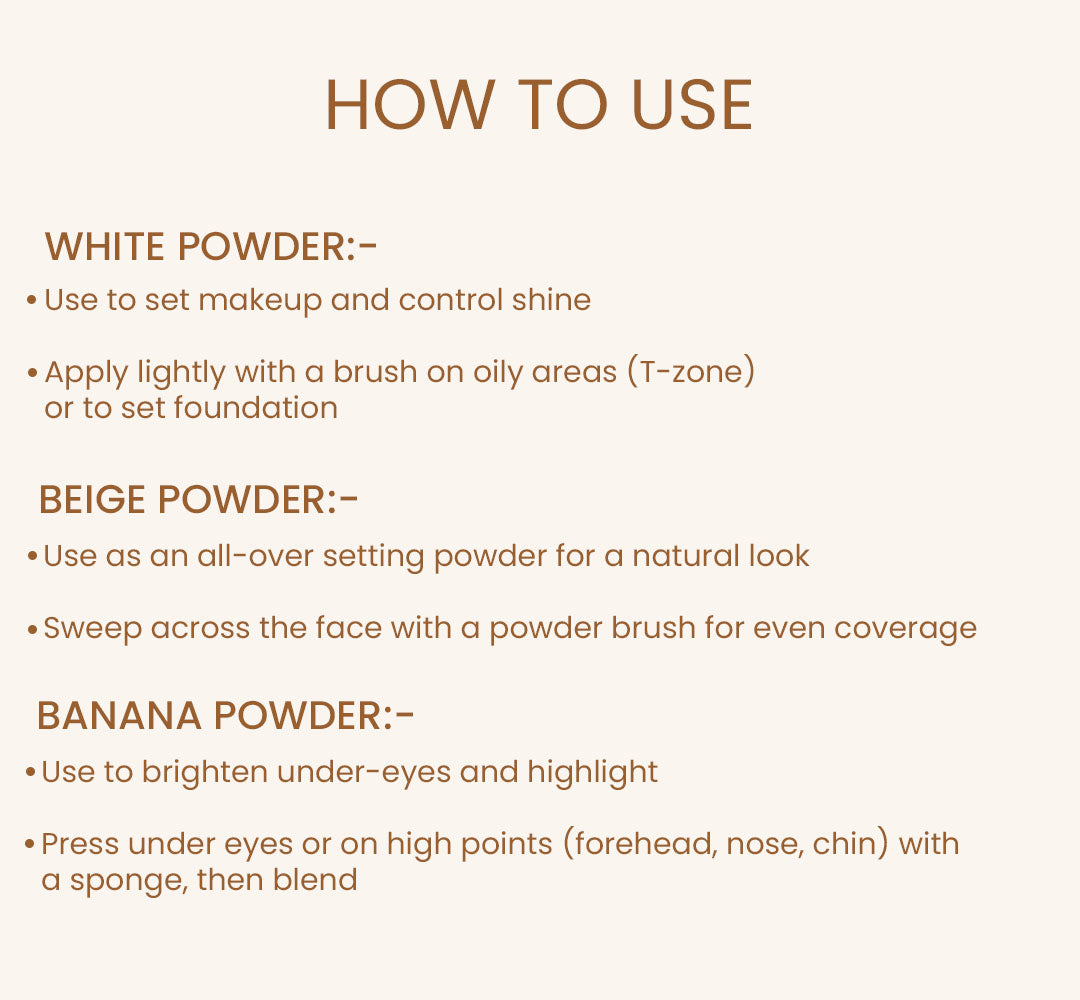 Shopaarel Flawless Fixing Powder – Long-Lasting Matte Finish | 20g