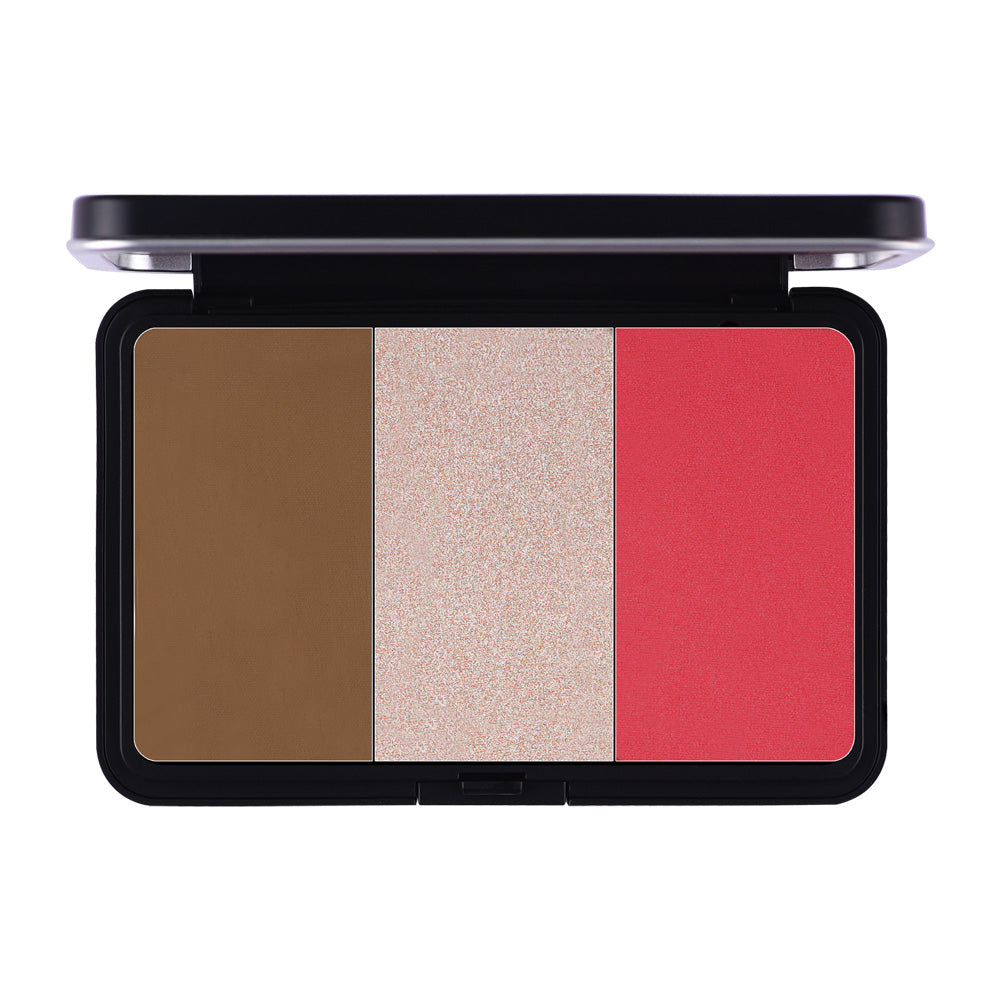 Daily Life Forever52 Glambo Contour Highlighter Blush Palette Cherry Mocha-GBC001|18 gms|MRP 1399
