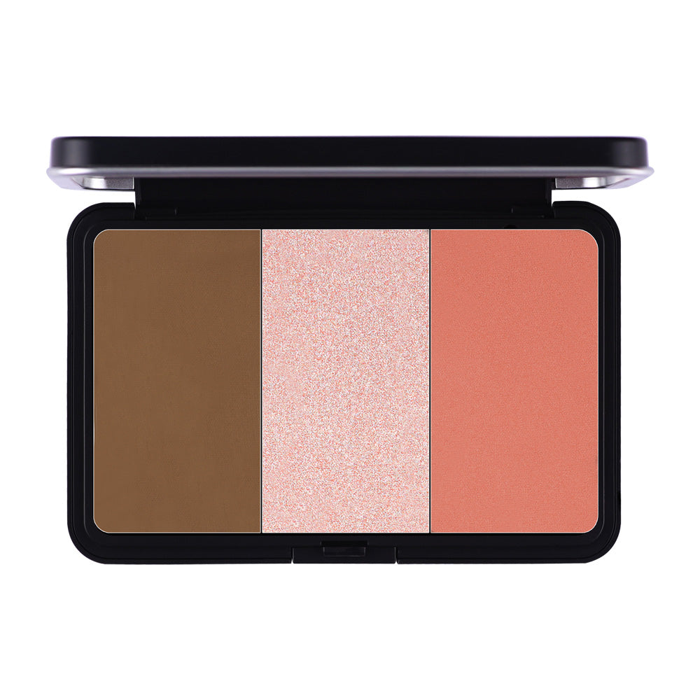 Daily Life Forever52 Glambo Contour Highlighter Blush Palette Golden Rose-GBC002|18 gms|MRP 1399