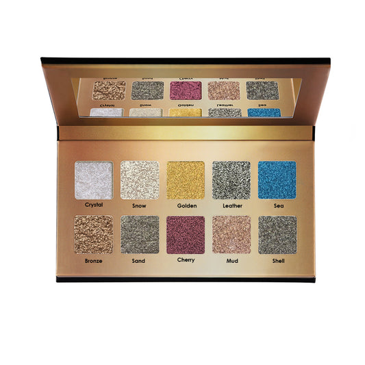 Daily Life Forever52 10 Color Metallic Eyeshadow Palette (Gemstones Collection)Opal-GMS001|30 gms|MRP 1299