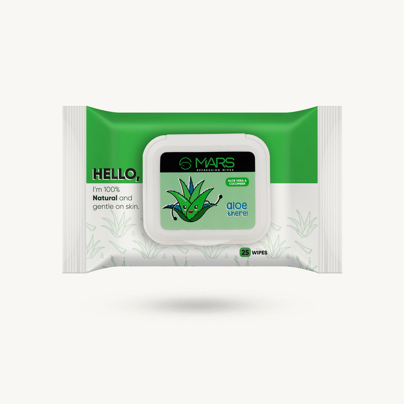 Mars Natural Wet Wipes Aloe|MRP 79