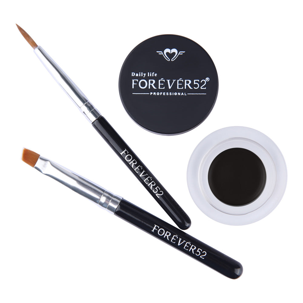 Forever 52 Long Wear Gel Eyeliner Tattoo Jet Black-GT001|5 gms|MRP 649