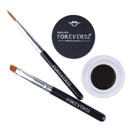 Forever 52 Long Wear Gel Eyeliner Tattoo Jet Black-GT001|5 gms|MRP 649