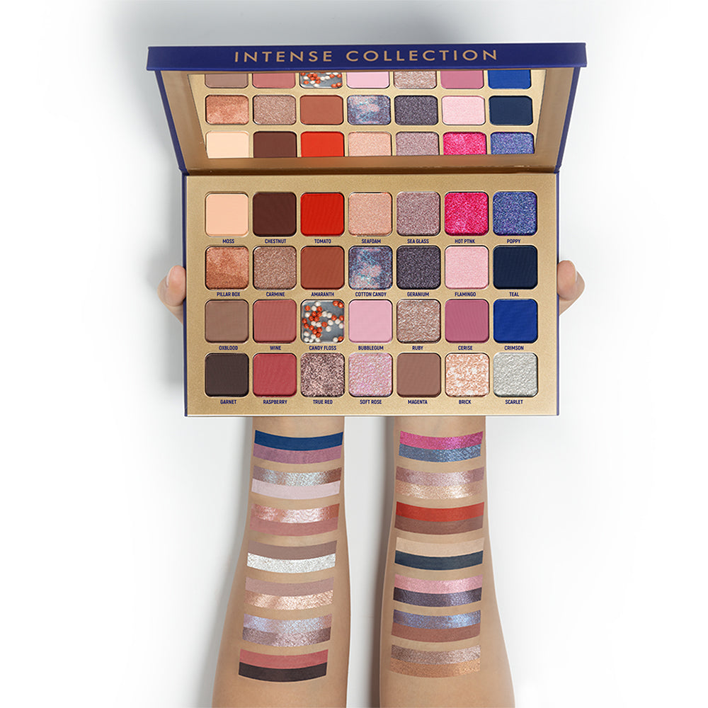 Daily Life Forever52 28 Color Intense Eyeshadow Palette Blue Lava-ICP003|50.4 gms|MRP 2599