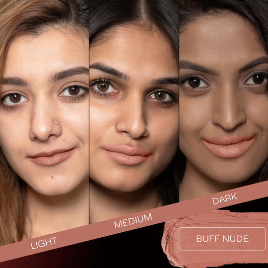 Faces Canada Weightless Matte Finish Lipstick - Buff Nude 05|4.5 gms|MRP 325
