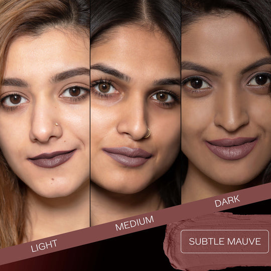 Faces Canada Weightless Matte Finish Lipstick � Subtle Mauve 10|4.5 gms|MRP 325