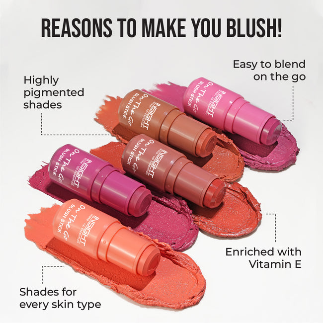 Insight On The Go Blush Stick 01 Pink Taffy|6.5 gms|MRP 230