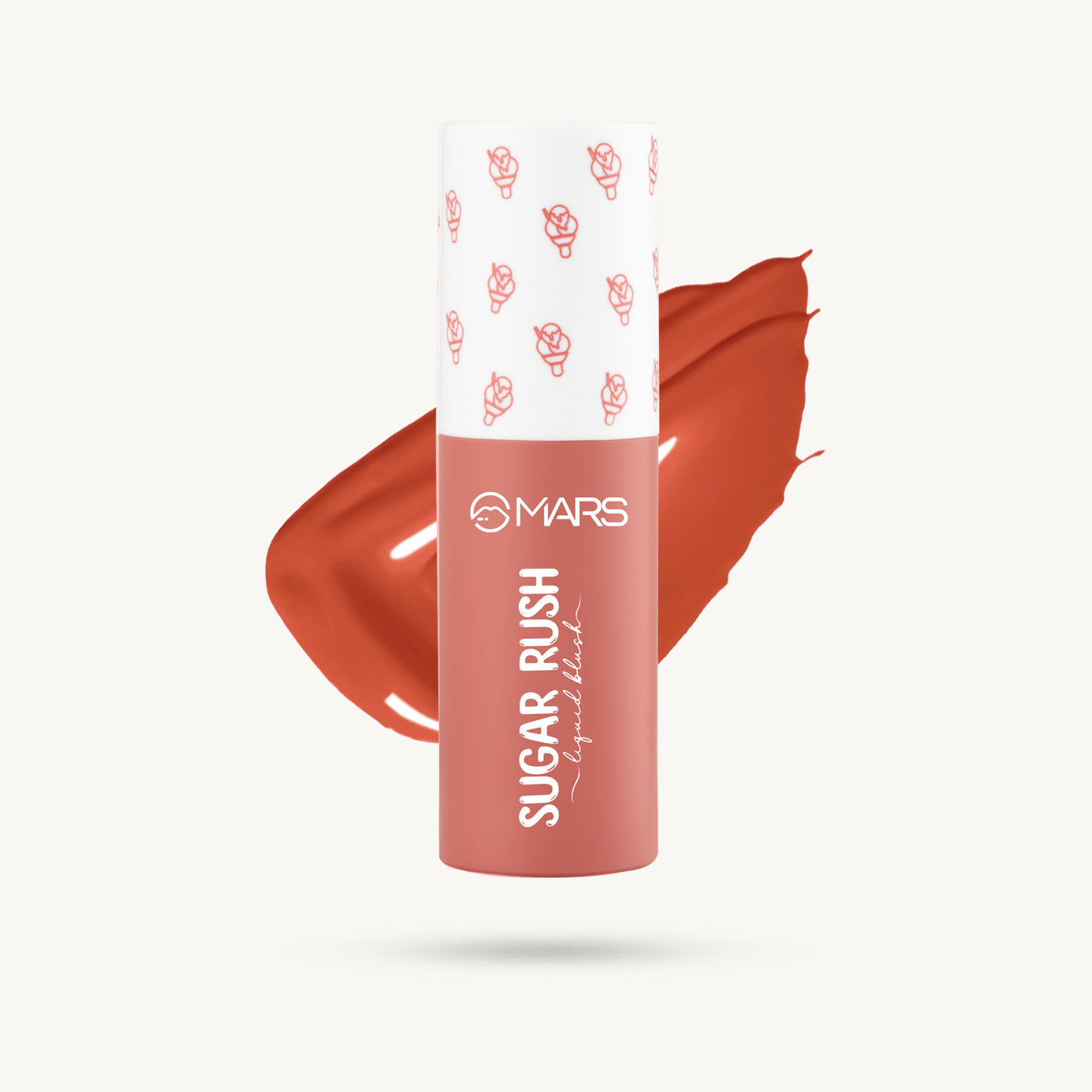 Mars Sugar Rush | Liquid Blusher 02- Coral Sorbet|4.5 ml|MRP 279