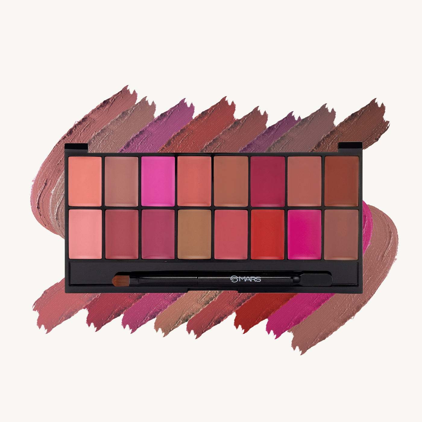 Mars Infinity Demi Matte Lip Palette 03|36 gms|MRP 379