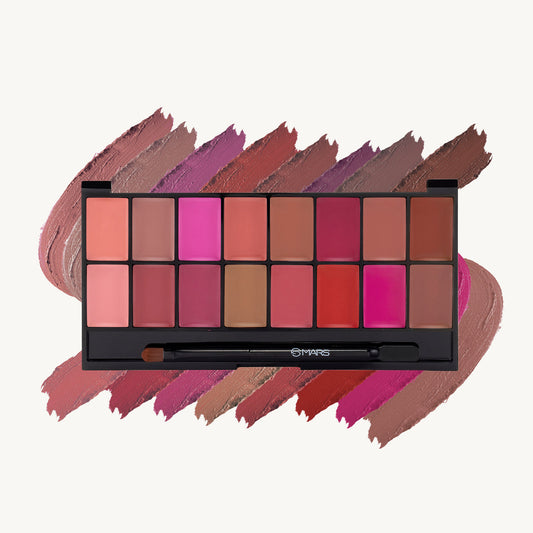 Mars Infinity Demi Matte Lip Palette 03|36 gms|MRP 379